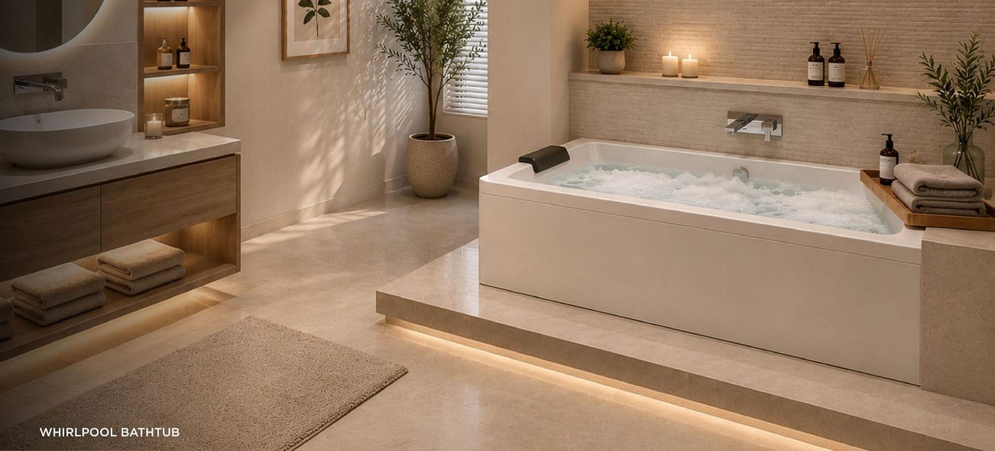 Whirlpool Bathtub Buying Guide: 7 Things to Check Before You Buy