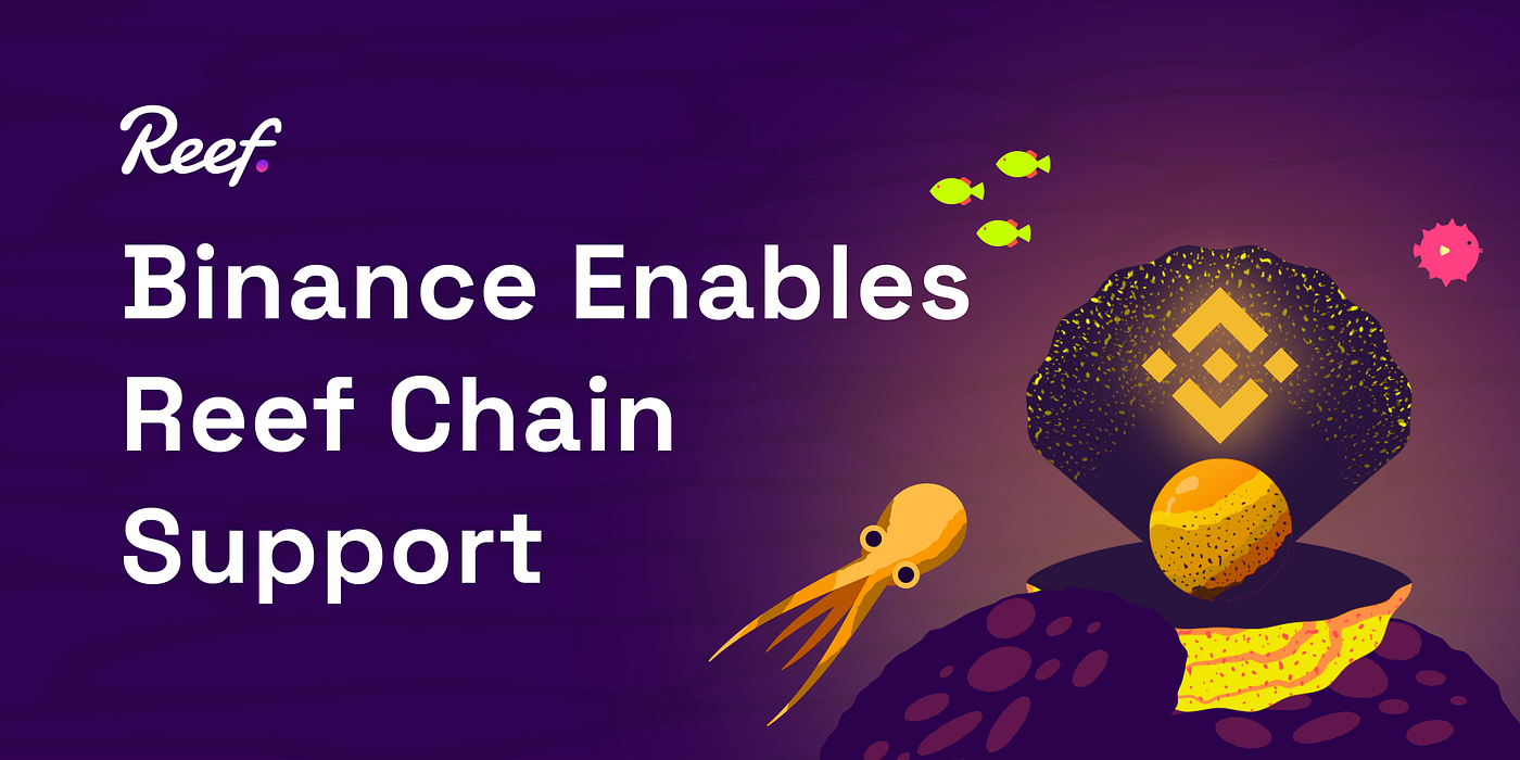 Reef now Fully Integrated into Binance | by Derek E. Silva | Reef | Medium
