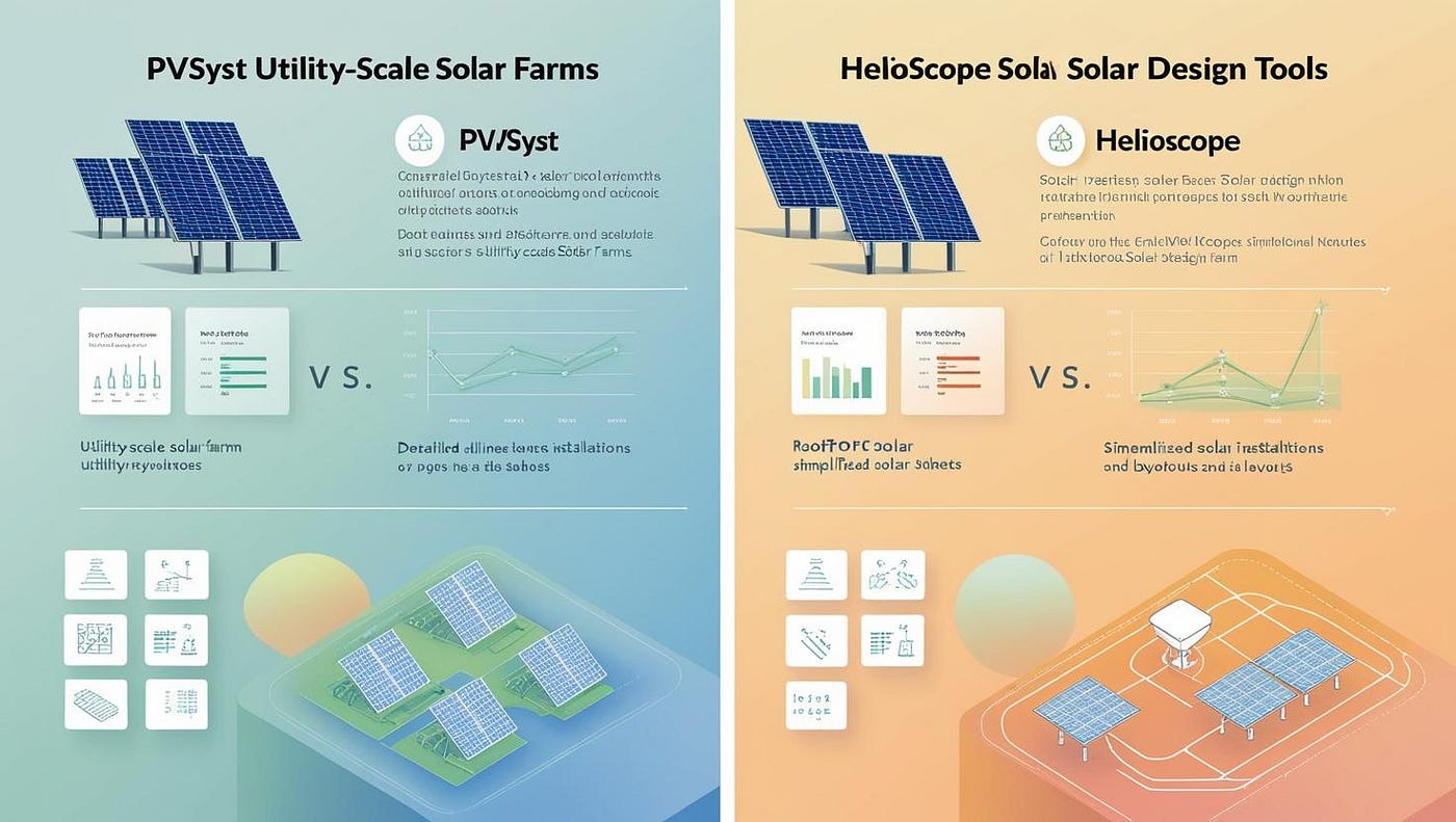 PVSyst vs. HelioScope: Choosing the Right Solar Design Tool ☀️