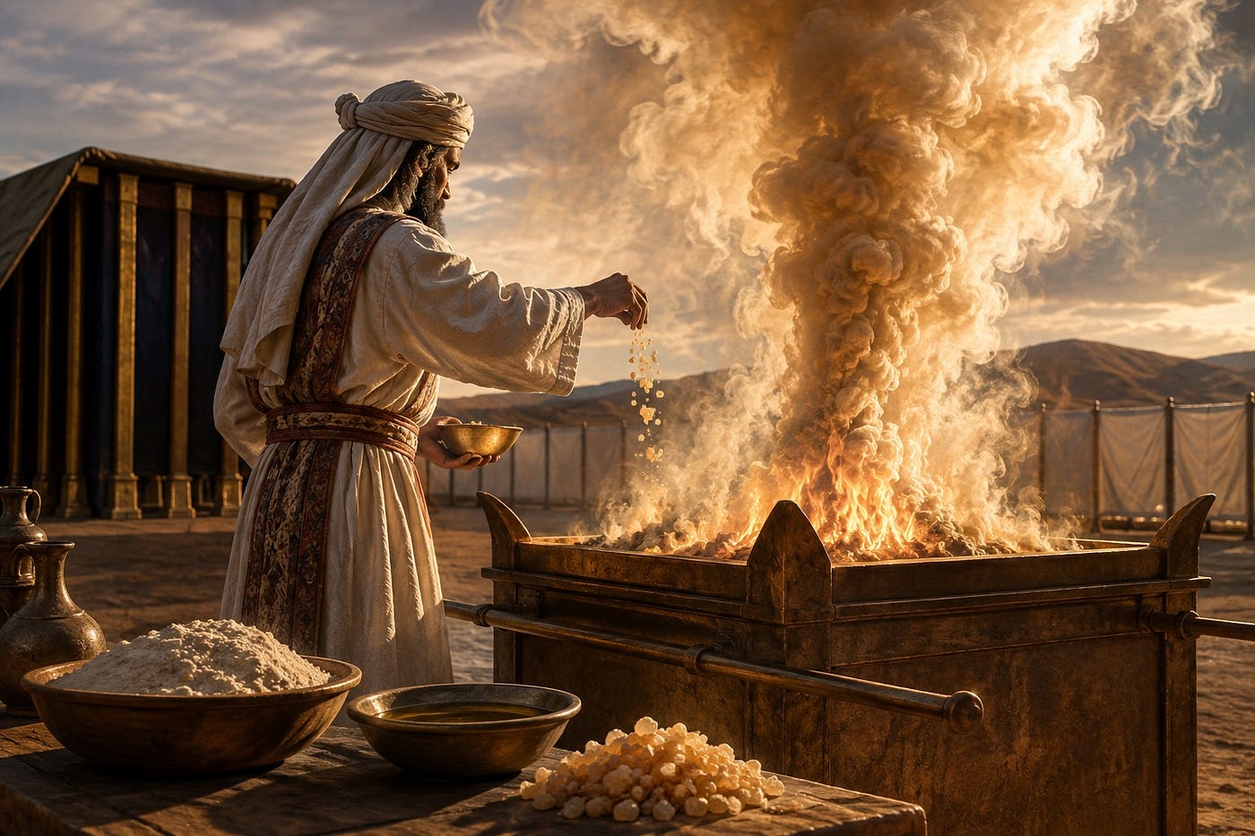 L2–3: Why was frankincense added to the MINCHAH or Grain Offering?