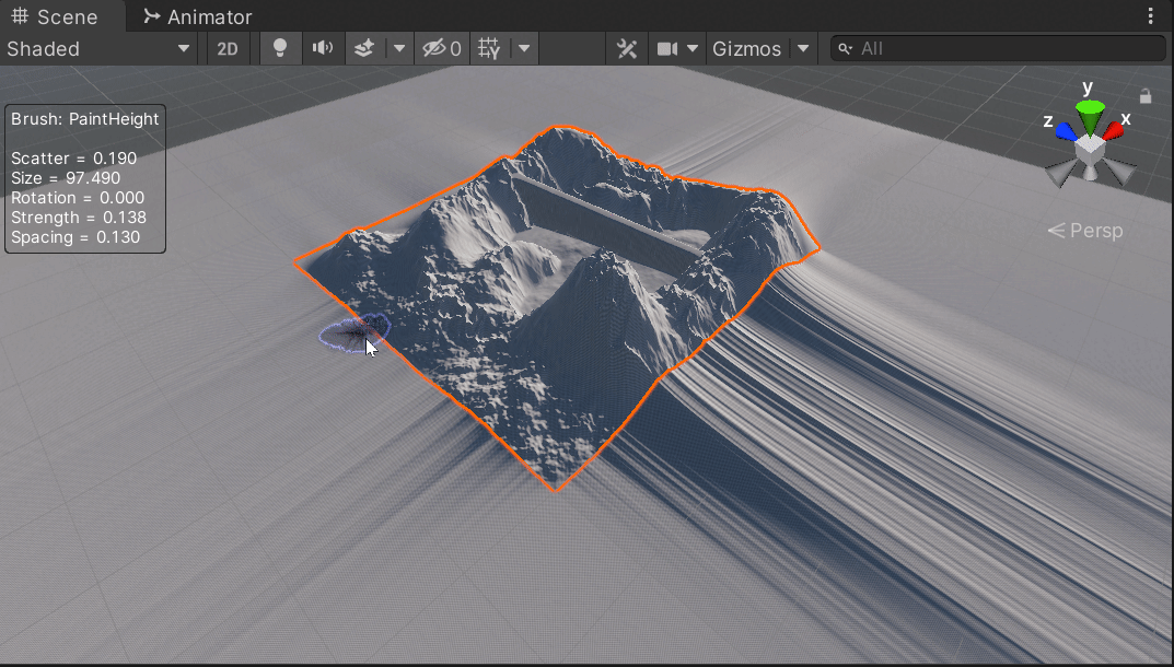Terrain Sculpting Example