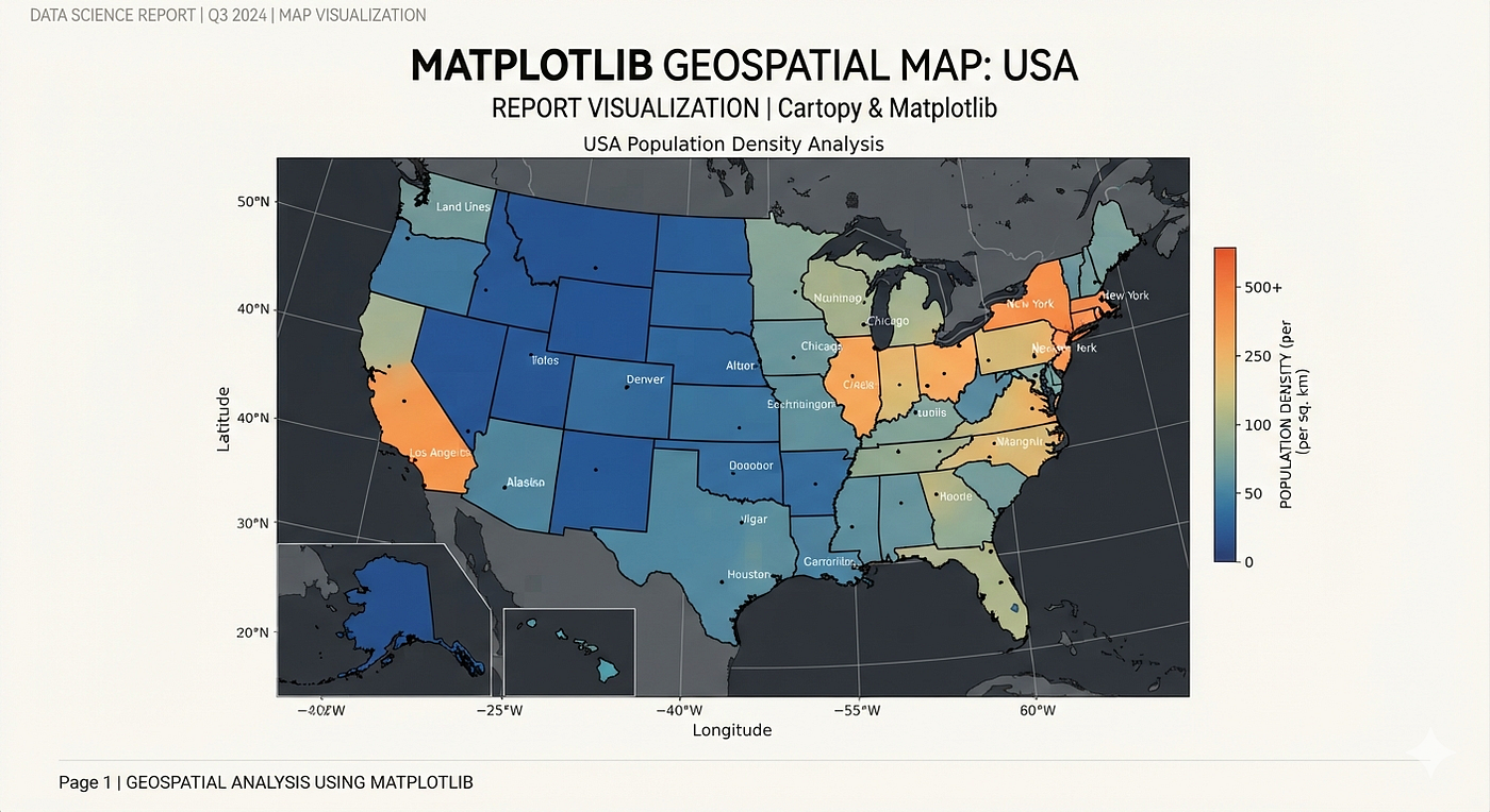 Impressive That Matplotlib Can Actually Plot Geospatial Maps: I Tried 3 of Them