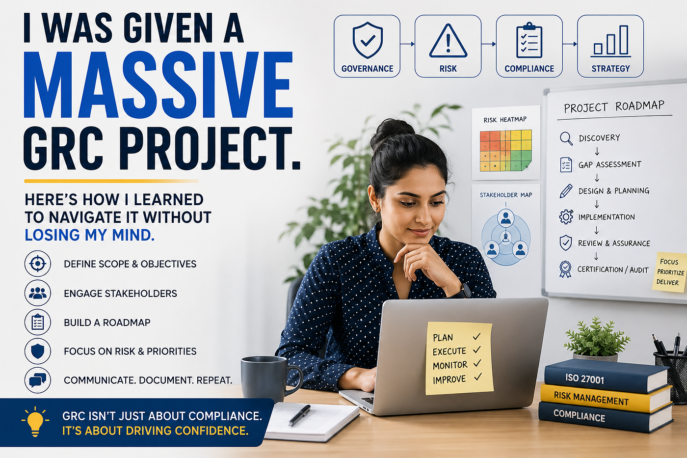 I Was Given a Massive GRC Project. Here’s How I Learned to Navigate It Without Losing My Mind.