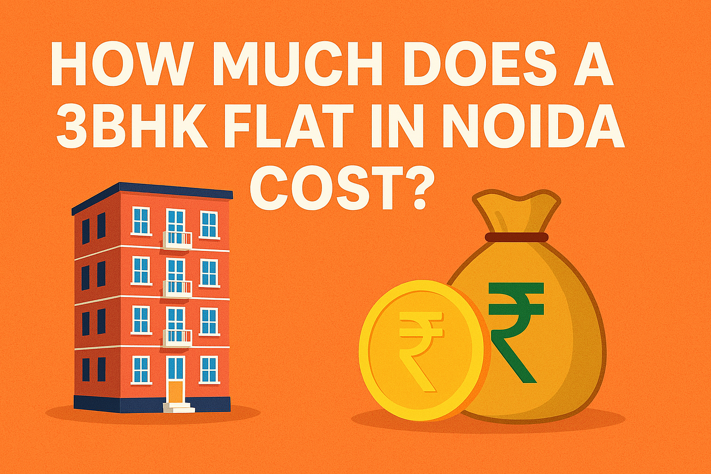 How Much Does a 3BHK Flat in Noida Cost? Budget Breakdown by Area