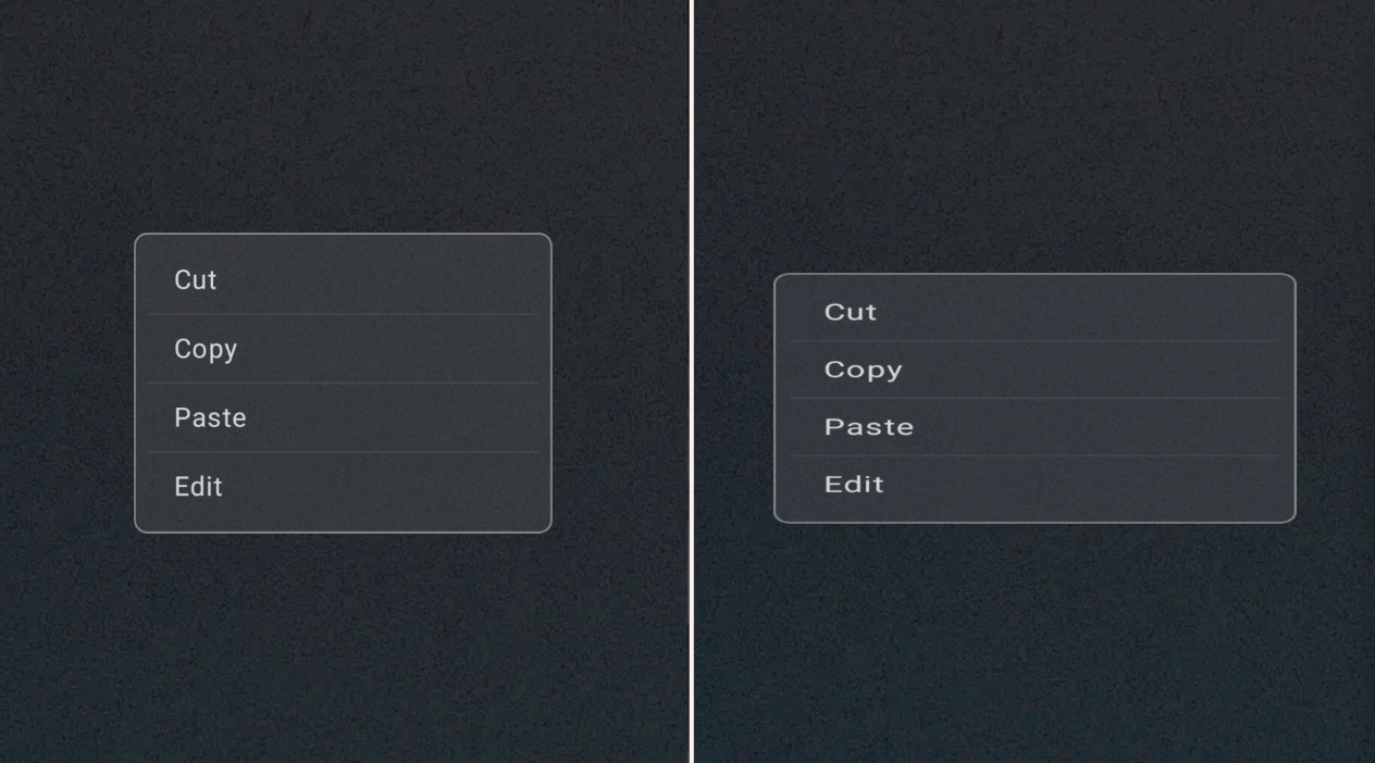 左边是原始图像，右边是我们应用了缩放效果的图像。