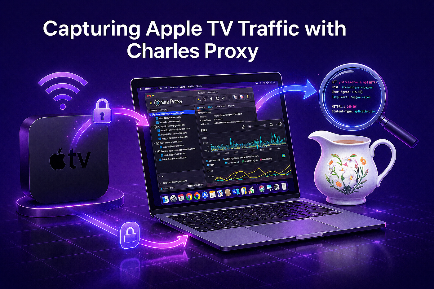 Debugging network traffic on an Apple TV can be surprisingly tricky especially when you need to…