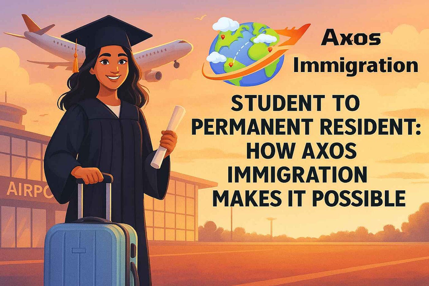 Student to PR: How Axos Immigration Helps Students Become Permanent Residents Abroad
