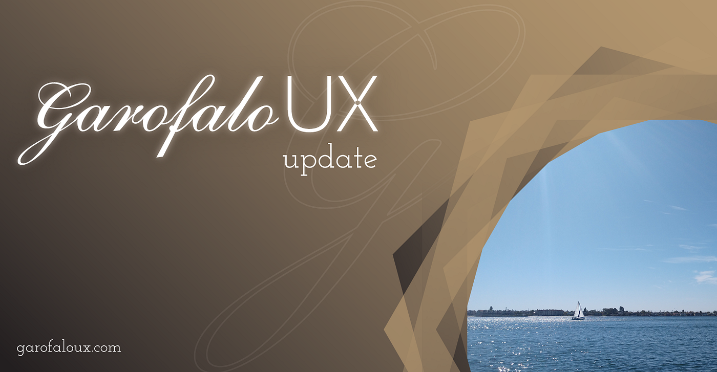 Garofalo UX Update (13-Feb-2020)