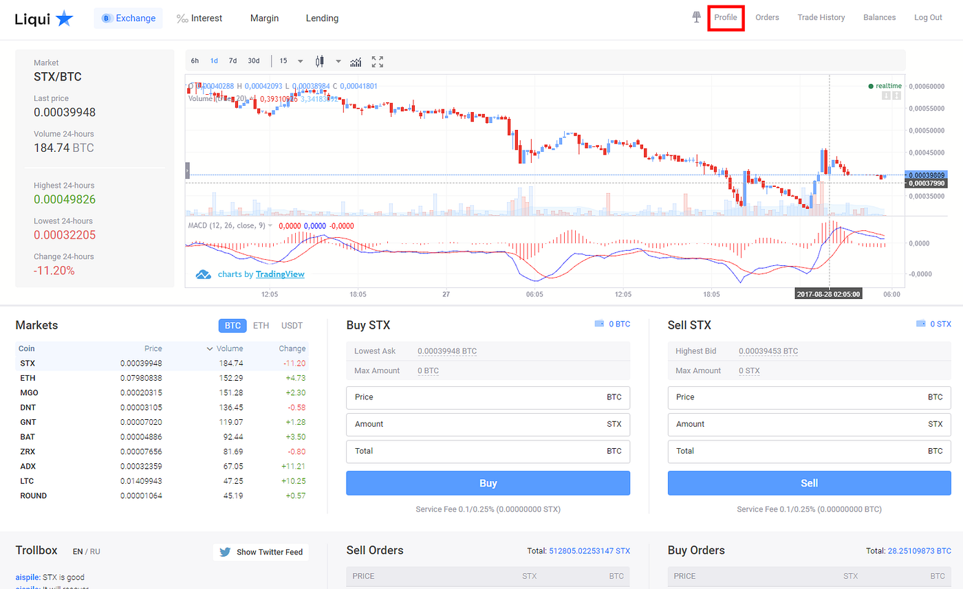 Liqui] How to retrieve your API Key | by CoinManager Dev Team | Clay |  Medium