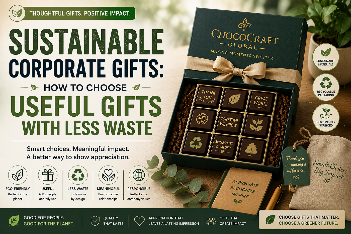 Sustainable Corporate Gifts: How to Choose Useful Gifts With Less Waste