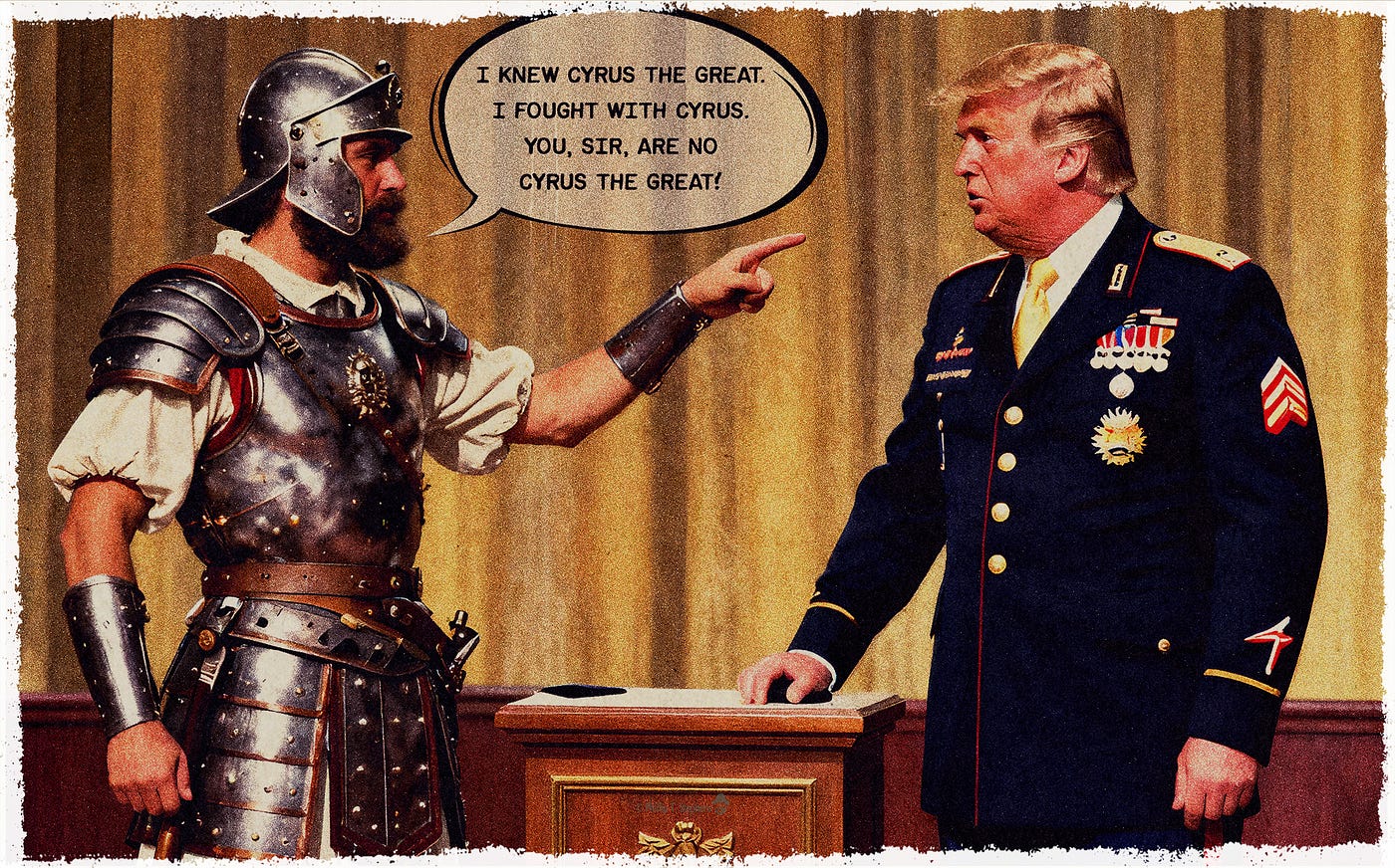 Donald Trump: America’s Cyrus Imposter