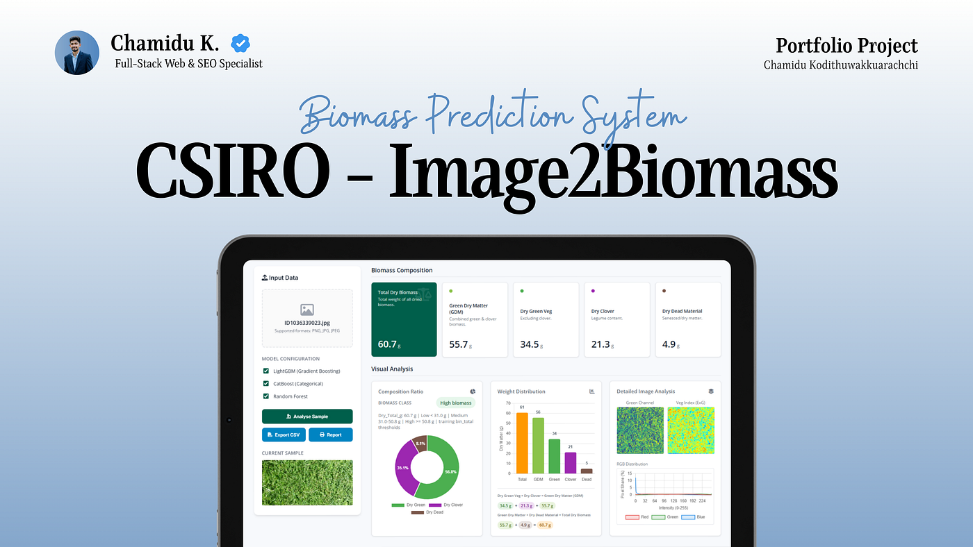 From Kaggle Competition to Farm-Ready Tool: Deep Learning for Pasture Biomass Prediction