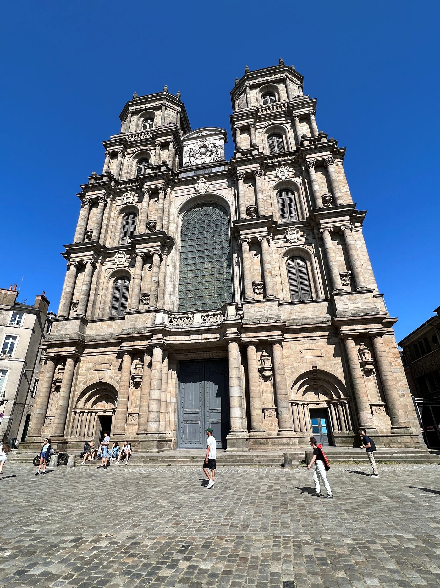 My visit of Rennes Cathedral in 2023, where Fr Dominique was ordained as a priest.