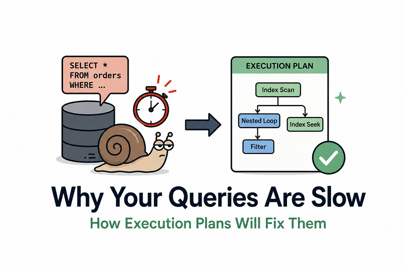 Why Your Queries Are Slow — How Execution Plans Will Fix Them