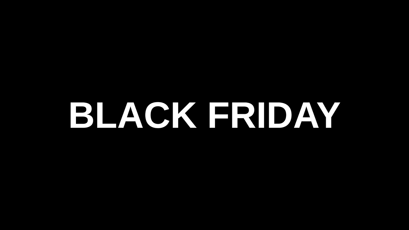 Black Friday sale!