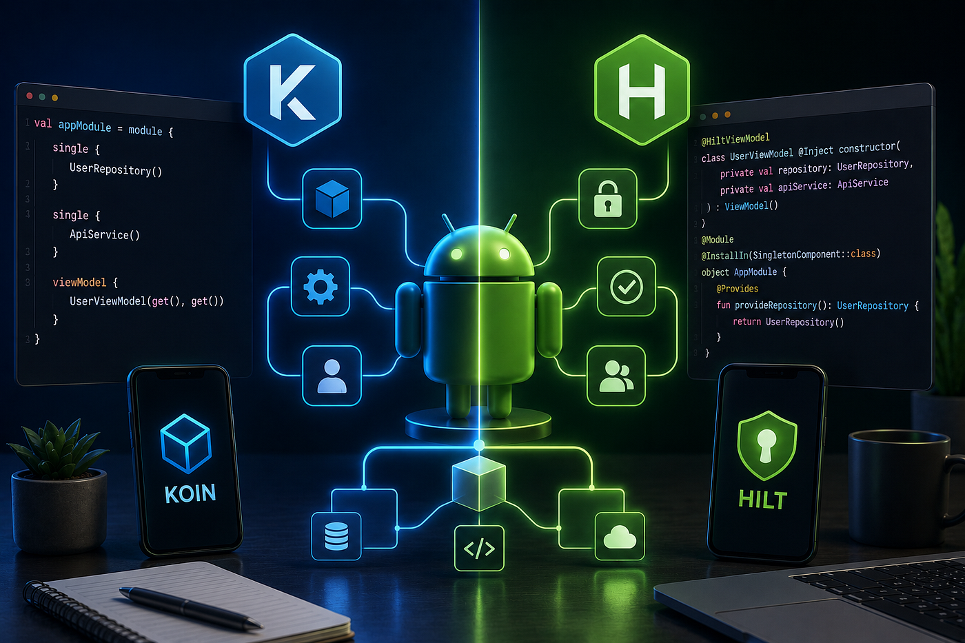 Koin vs Hilt: The Android Dependency Injection Choice Explained Simply