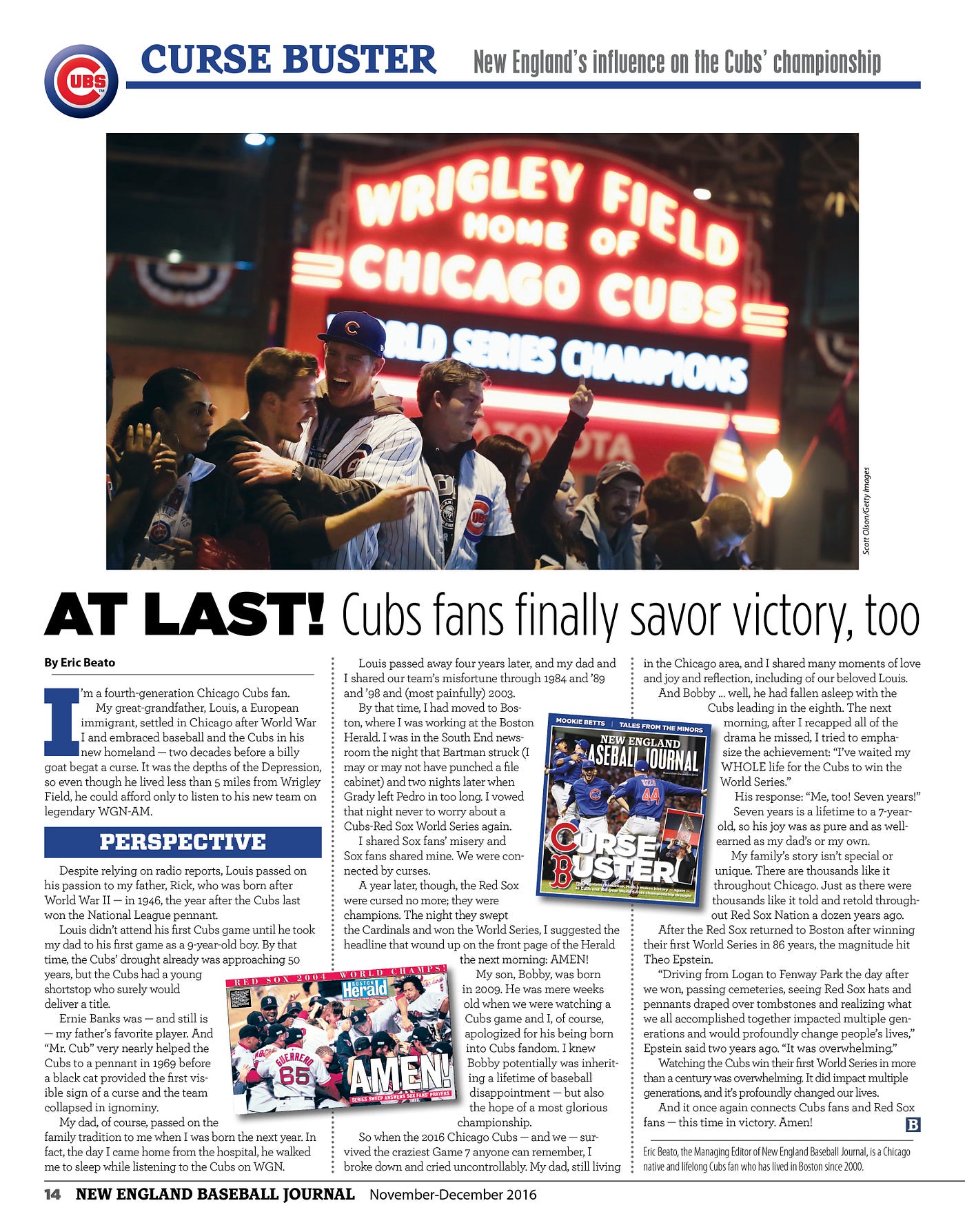 Cubs win World Series at last in spite of curse - Sports Illustrated