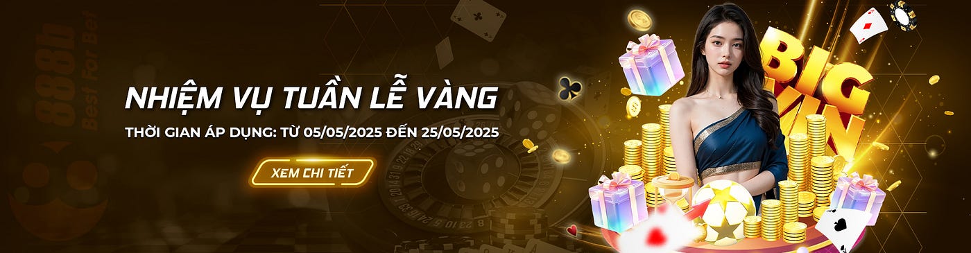 🎉 NHIỆM VỤ TUẦN LỄ VÀNG — SĂN QUÀ CỰC ĐỈNH CÙNG 888b! 🎁