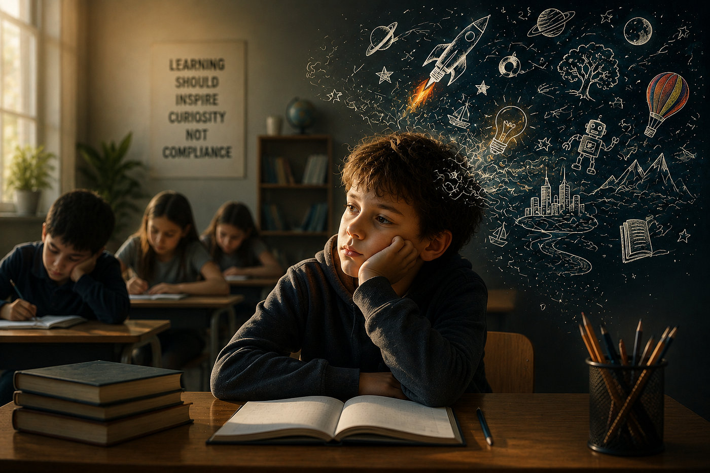 Why So Many Smart Children Look Unmotivated Today