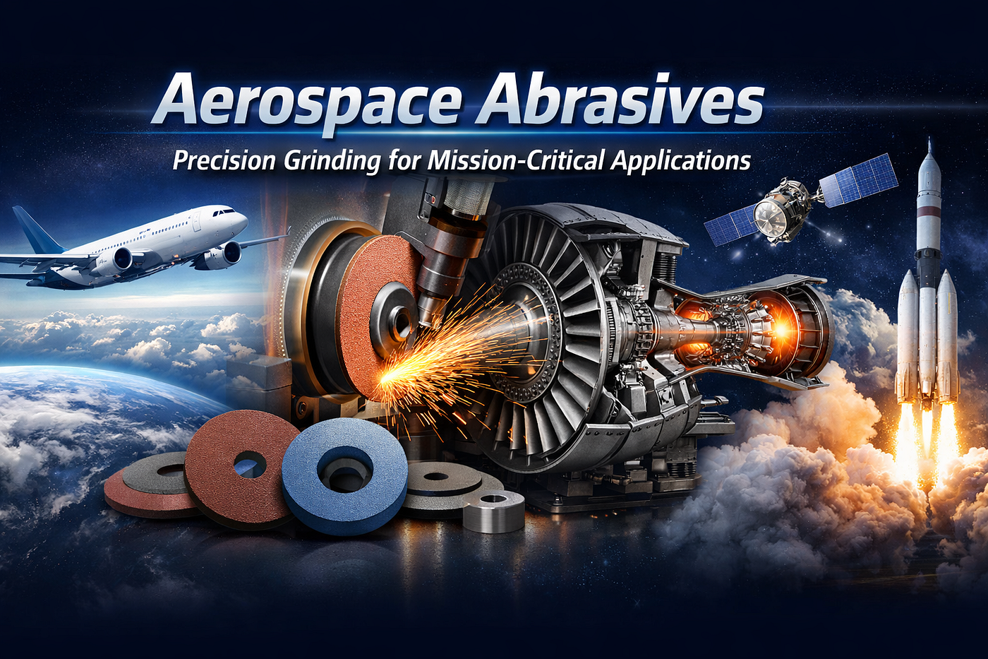Aerospace Abrasives: Precision Grinding for Mission-Critical Applications