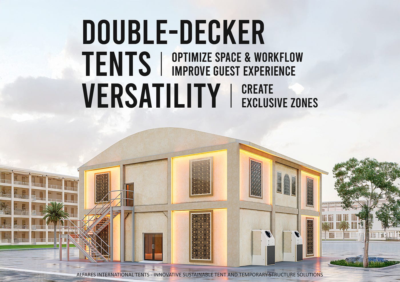 Double-decker Tents: Maximize Event Space and Elevate Experiences