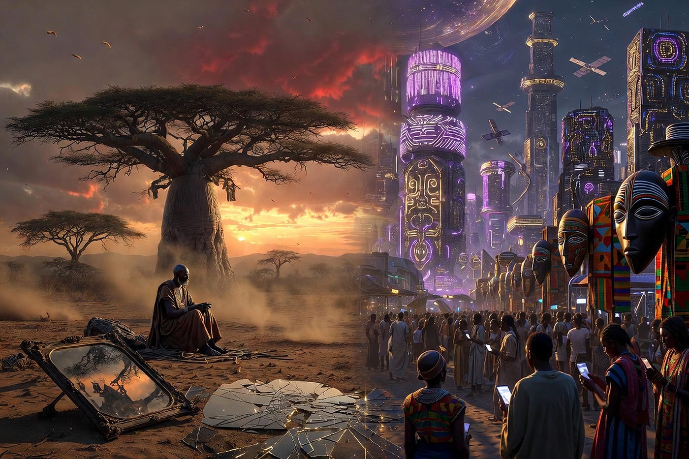 África — El espejo y el rostro