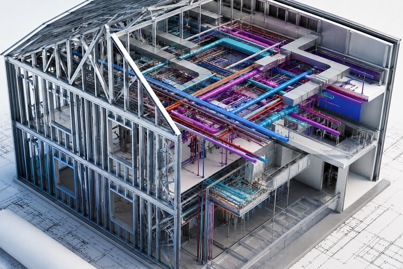 SEAMLESS STRUCTURAL AND MEP COORDINATION IN LIGHT GAUGE STEEL CONSTRUCTION
