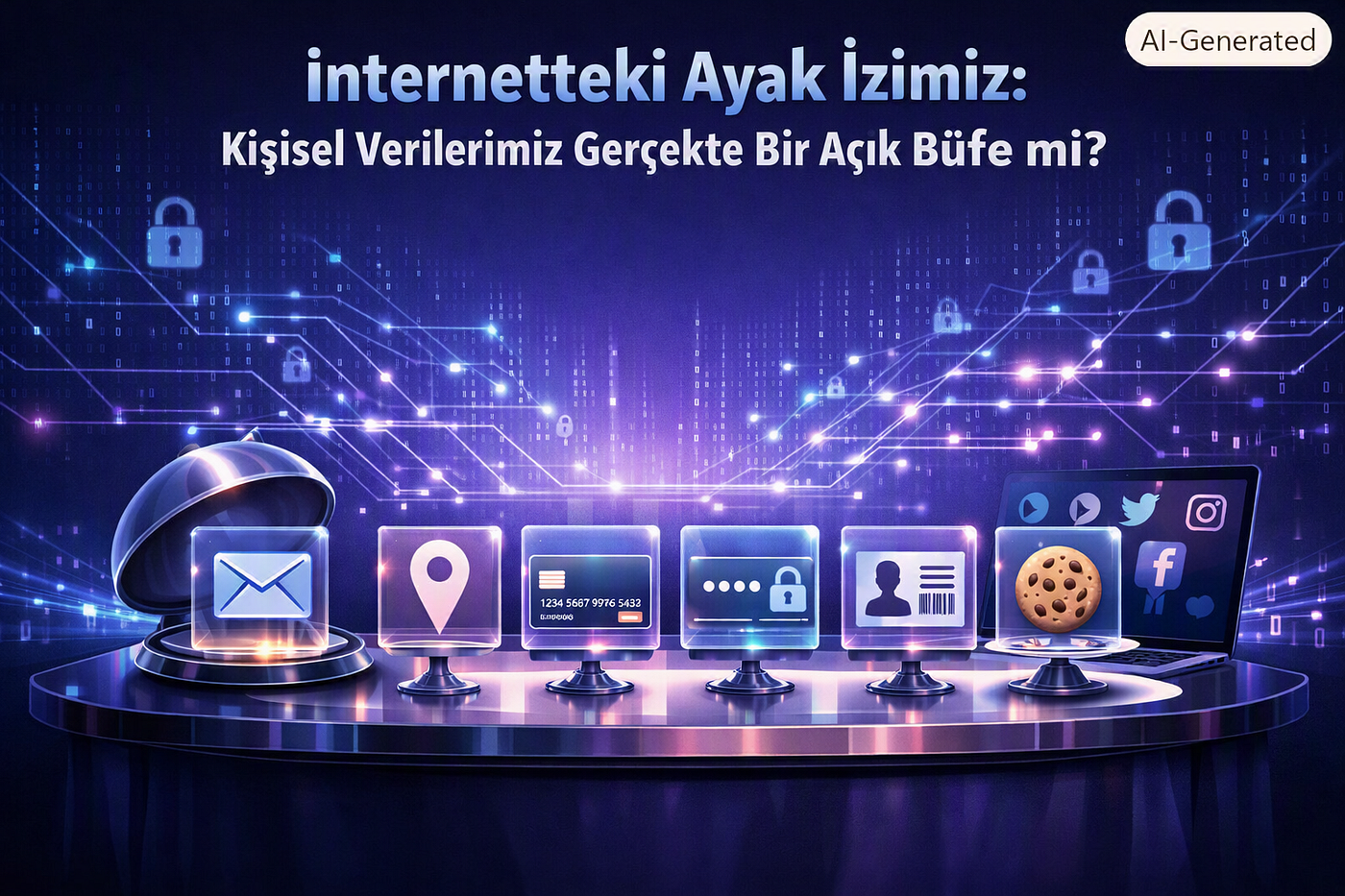İnternetteki Ayak İzimiz: Kişisel Verilerimiz Gerçekte Bir Açık Büfe mi?