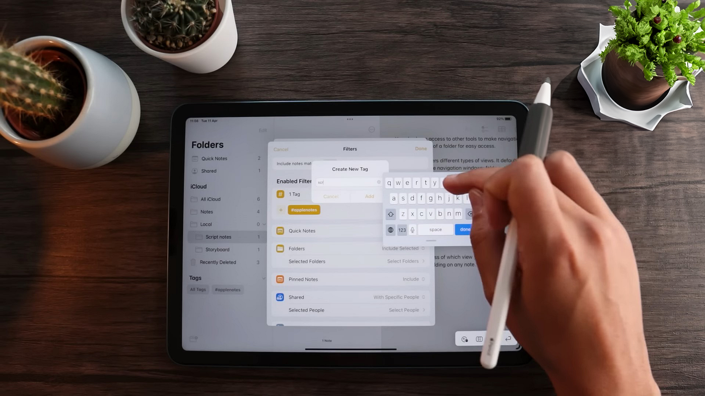 Apple Notes: The Best Note-Taking App for iPad with Apple Pencil | by  DigitalPlanner | Jan, 2024 | Medium