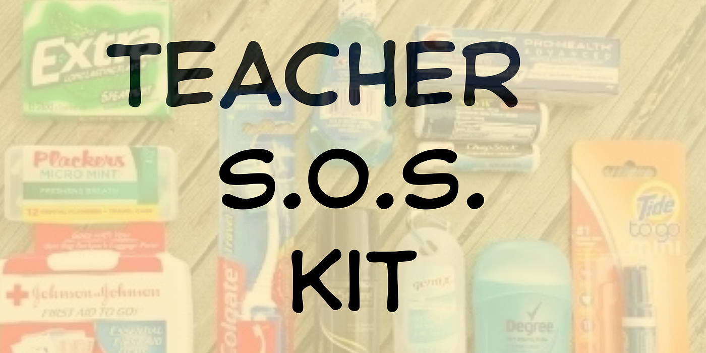 Ultimate Teacher Supply Bin — Campus Survival Kits and Insta-Kits