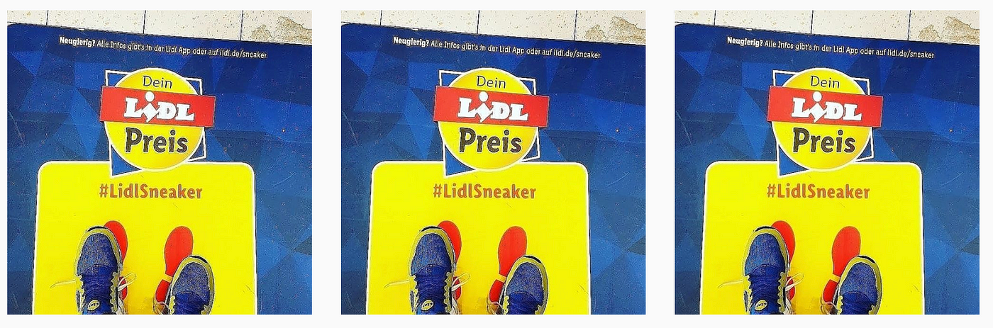 Lidl Limited Edition Unisex Trainers Sneakers Size UK5/EU38
