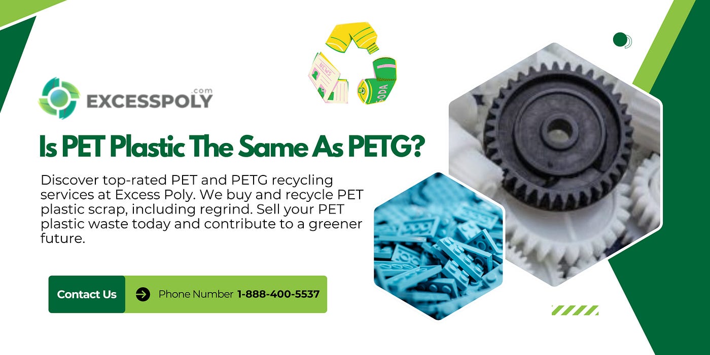 Is PET Plastic The Same As PETG?