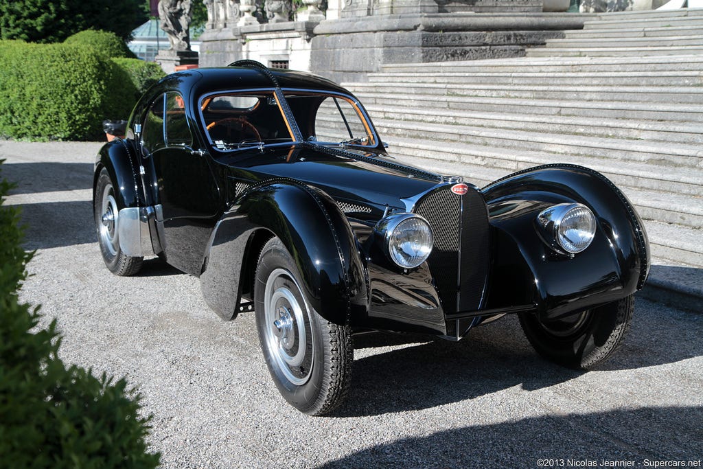 Best Paint Job 1925 Bugatti Type 57Sc Atlantic