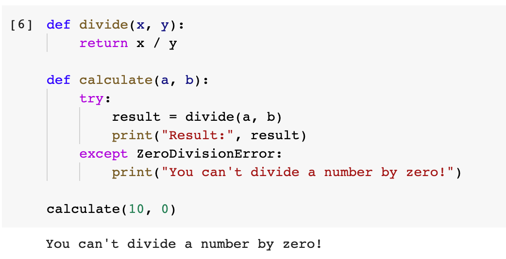 Python Exception Handling, Exception Handling in Python