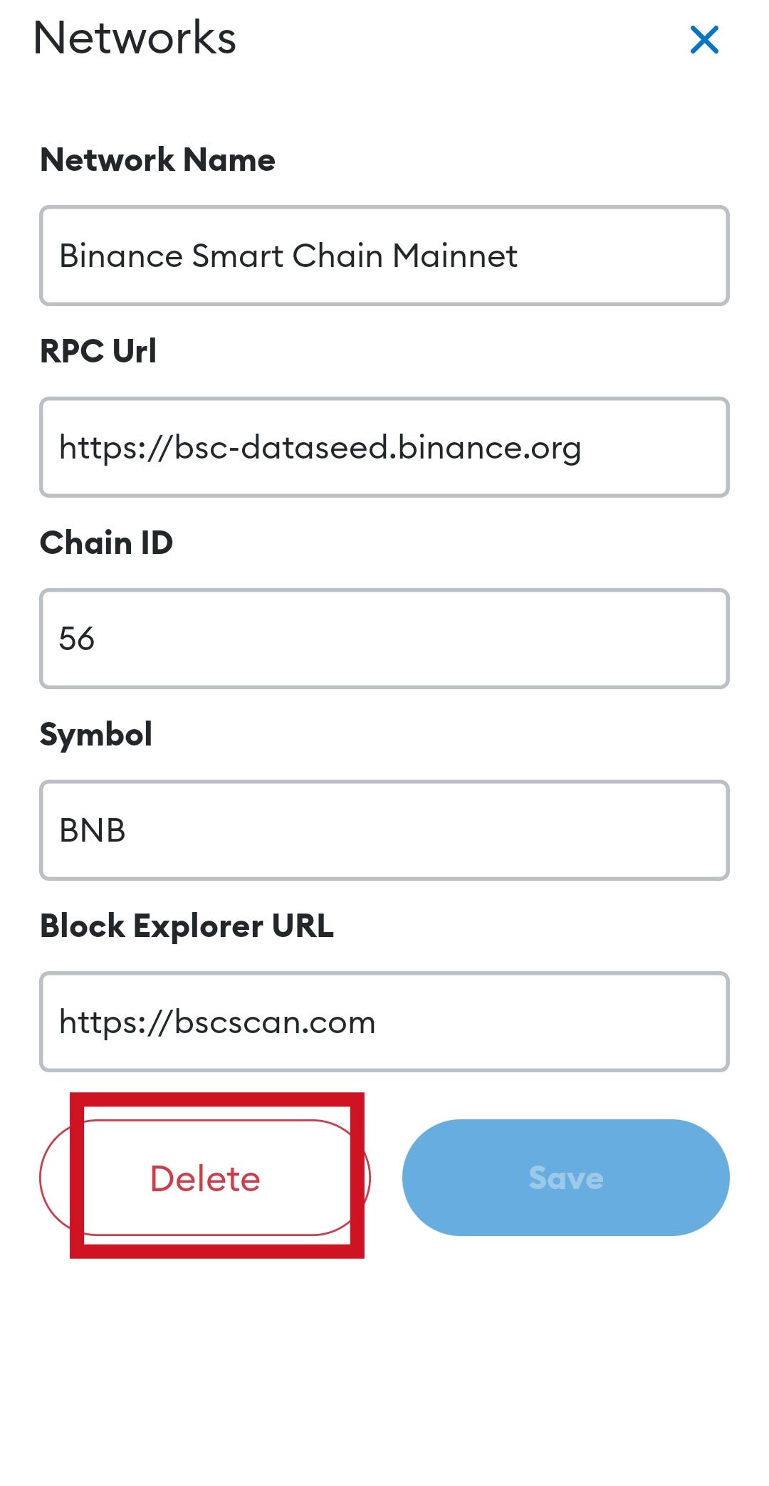 How to change RPC (BSC mainet) Click Mainet ( BNB smart chain) Visit this  link : https://chainlist.org/chain/56 Then scroll down You Will seen bnb  network Change network to BNB smartchain. Then try… -