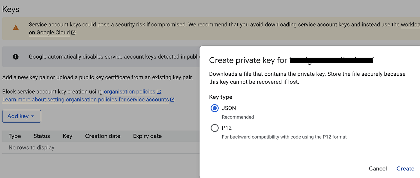 Figure 10: Download the json file