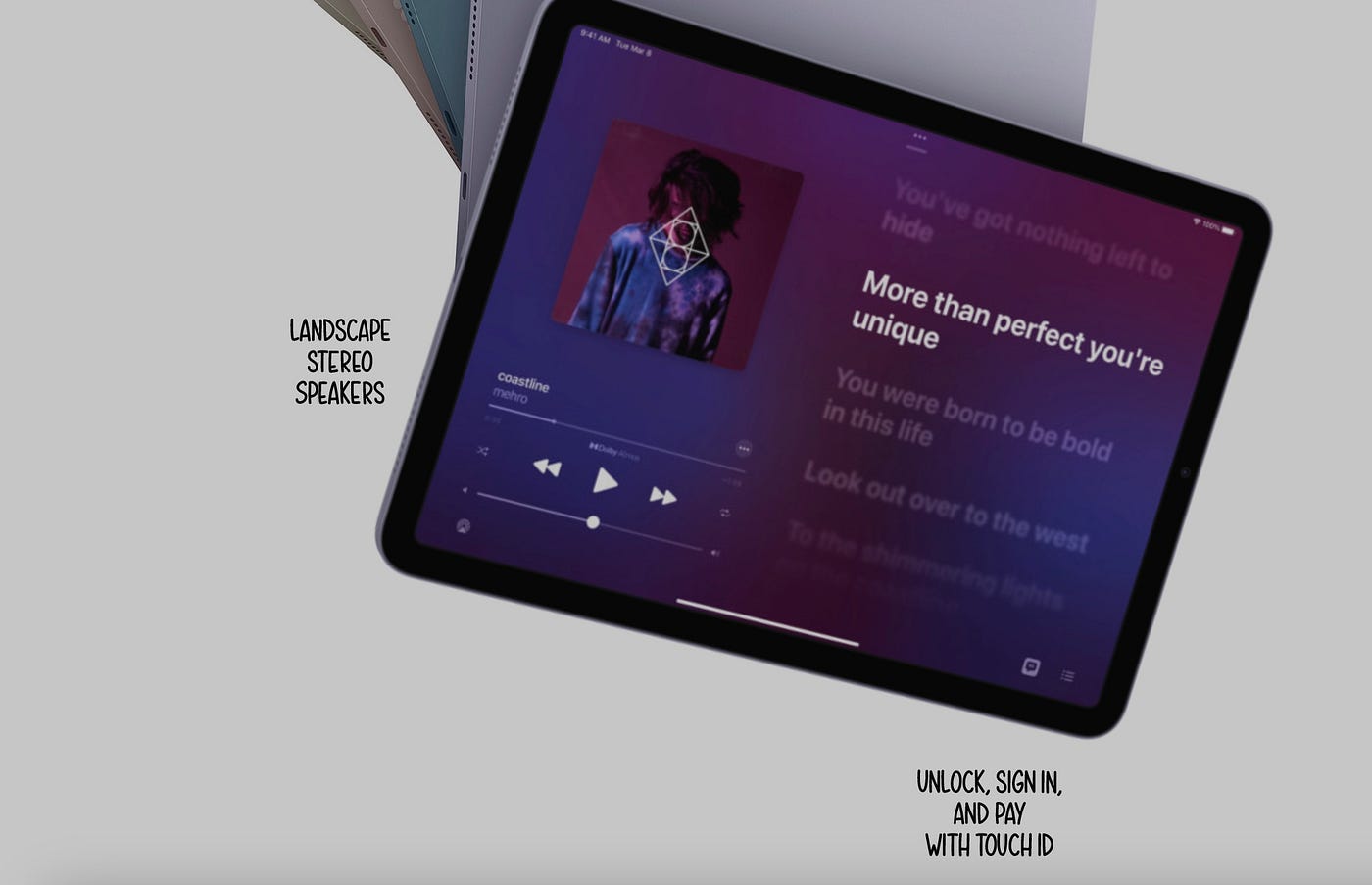 Ipad air 2024 face id