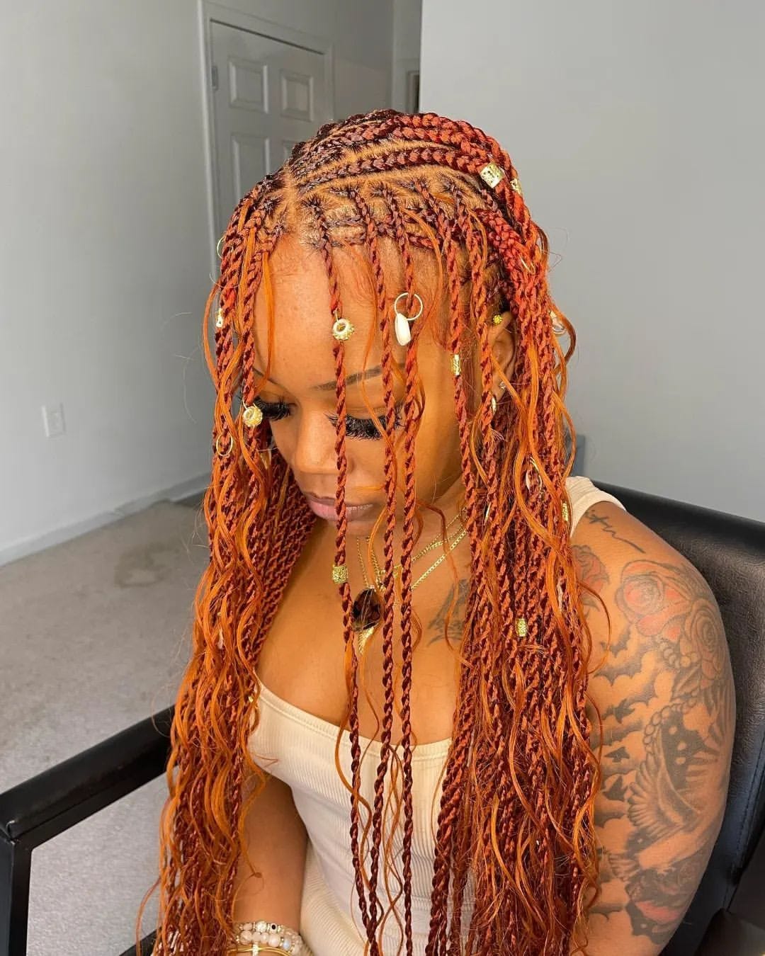 20 STUNNING Flip Over Fulani Braids for Ladies: Trending Braids