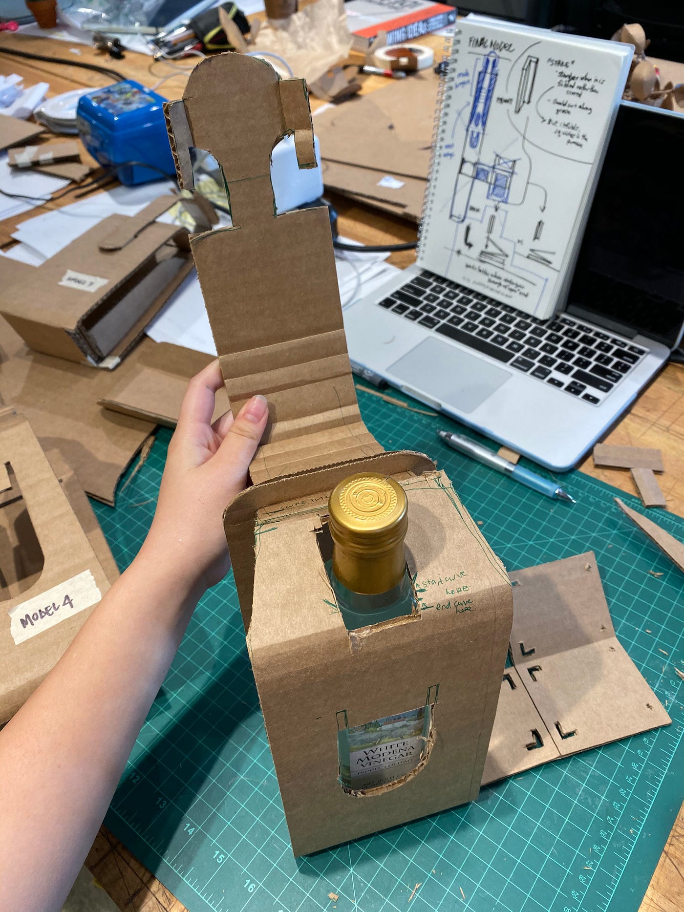 Cardboard Carrier | by Elysha Tsai | Medium