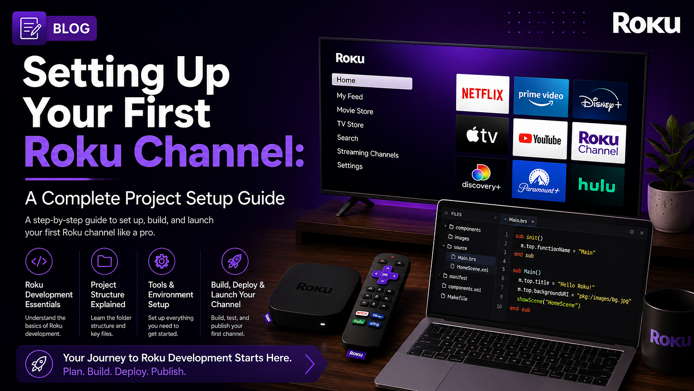 Setting Up Your First Roku Channel: A Complete Project Setup Guide
