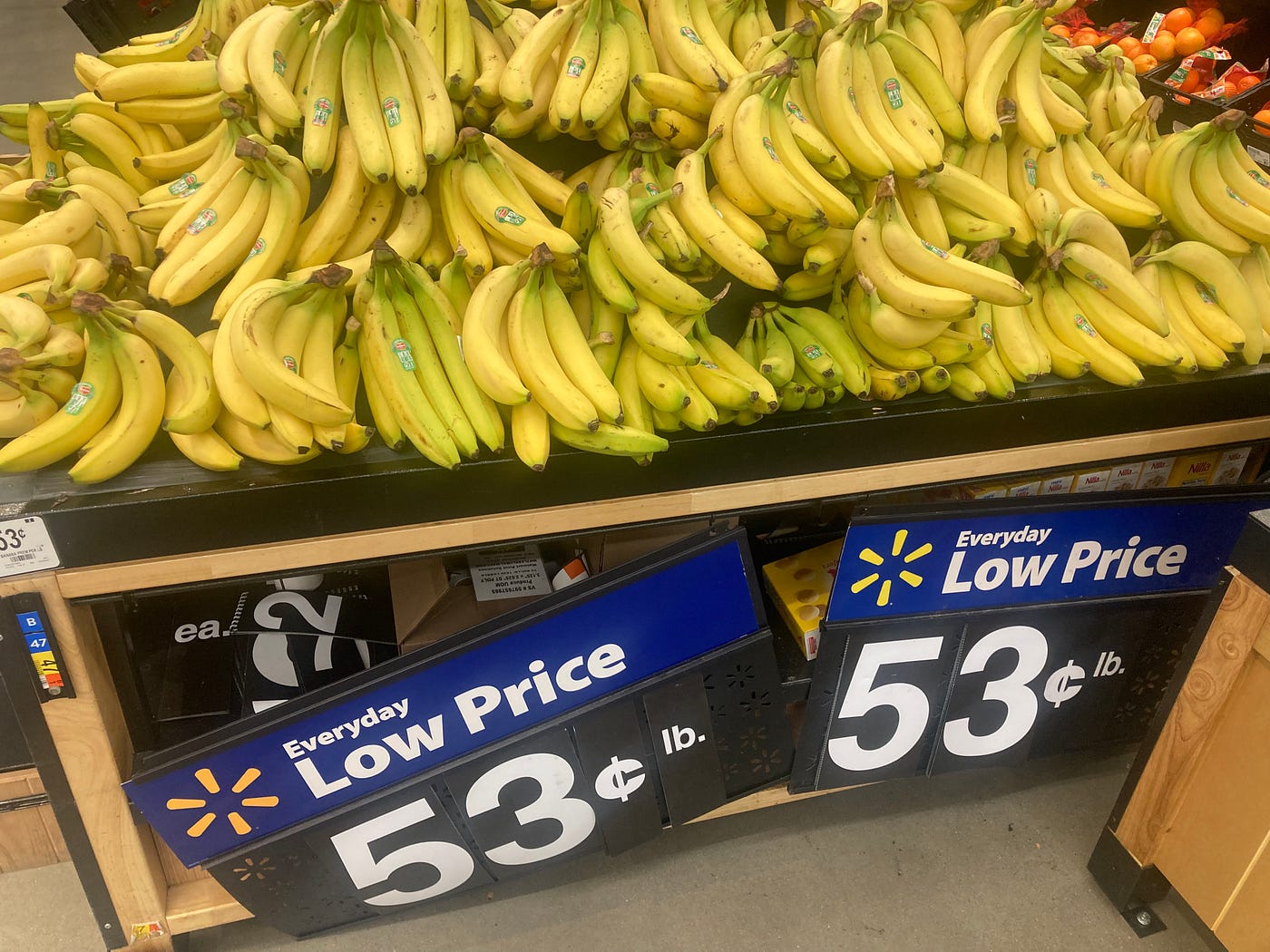 The Future Price of Bananas. In the short term and the long term 