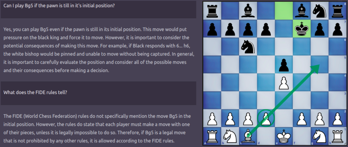 GitHub - vc64/ChessGPT: Interactive web app for playing chess against  ChatGPT.