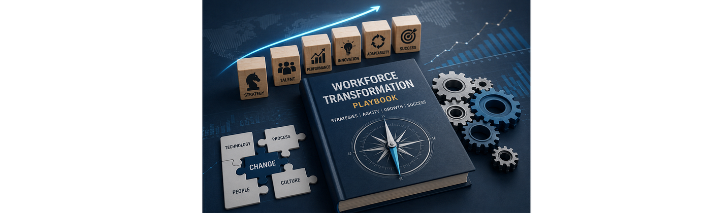 The Workforce Transformation Playbook: How to Organise Teams for a Rapidly Changing Market