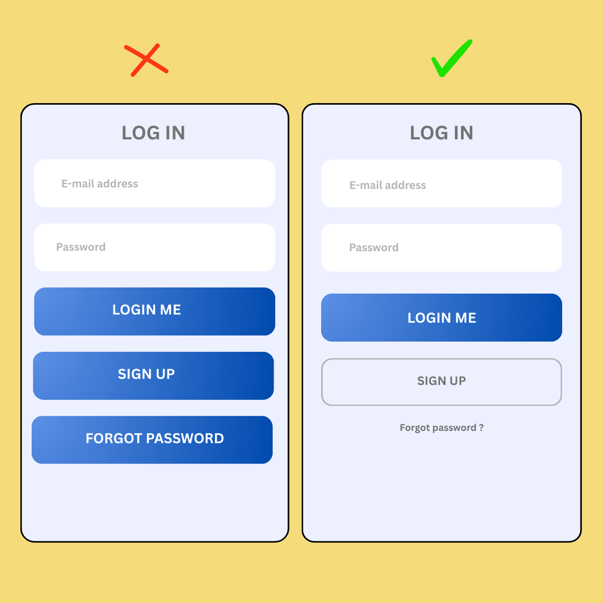 Good vs. Challenging Interface Design
