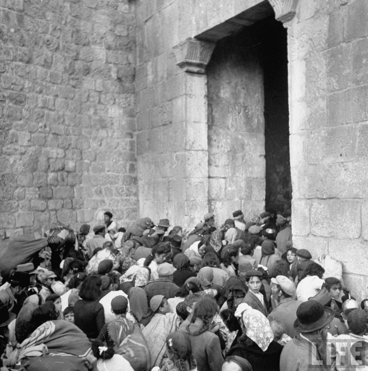 Еврей гора. Иерусалим в 1948 году.