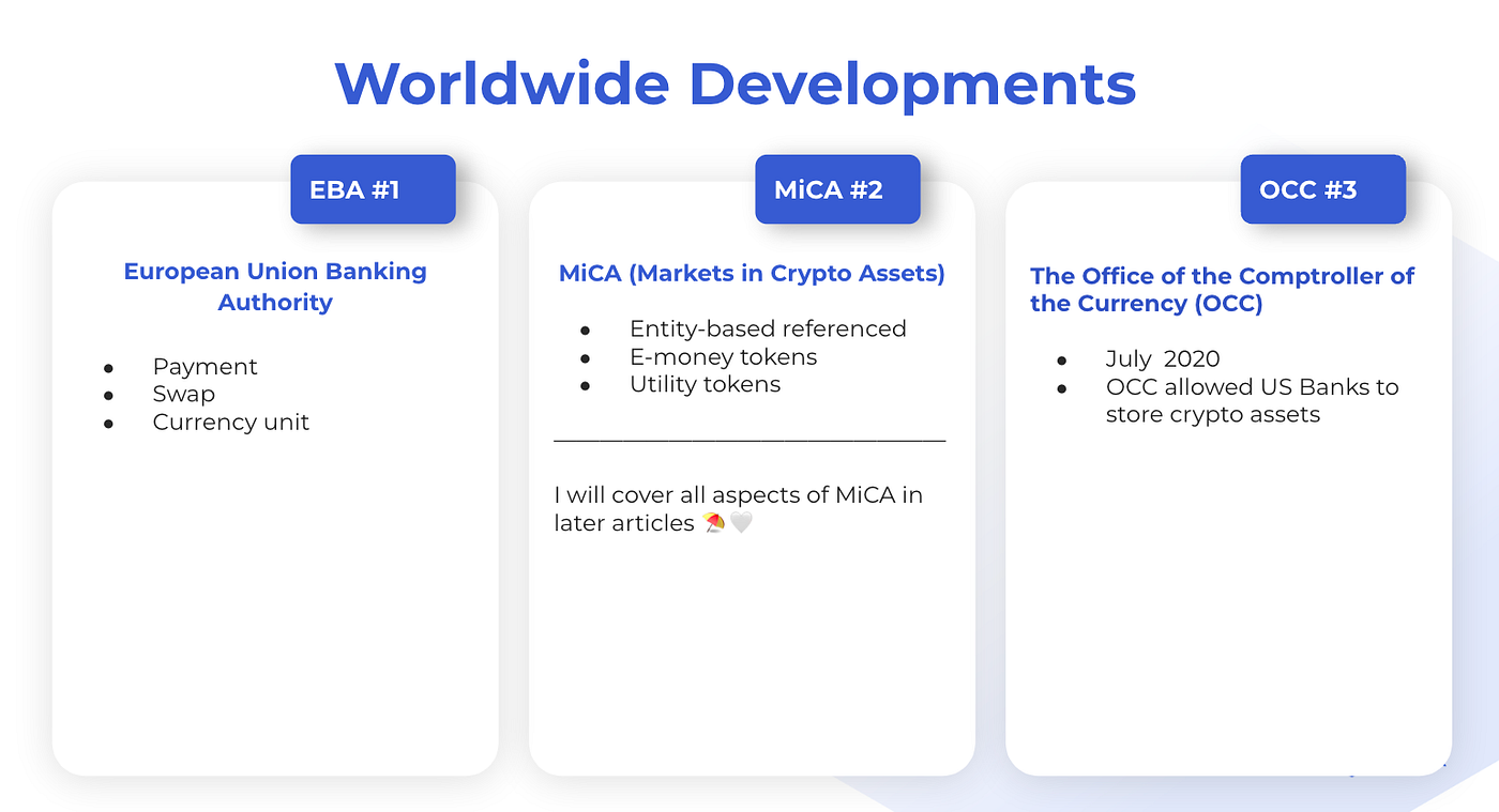 Blockchain: Worldwide Regulations and Case Studies Series #1 | by Elif  Hilal Kara | Medium