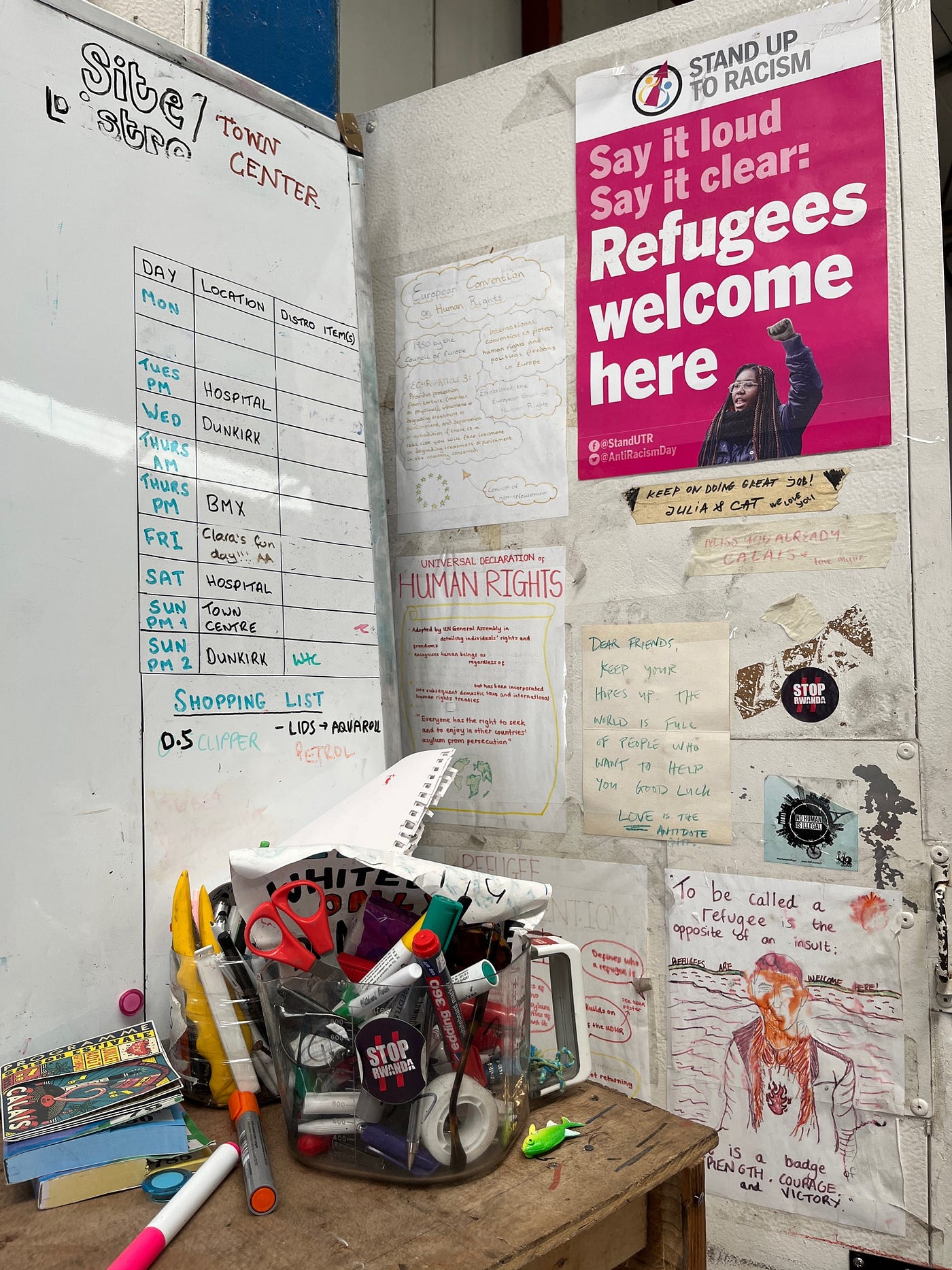 A Week Volunteering in Calais: Field Notes from a Young Witness