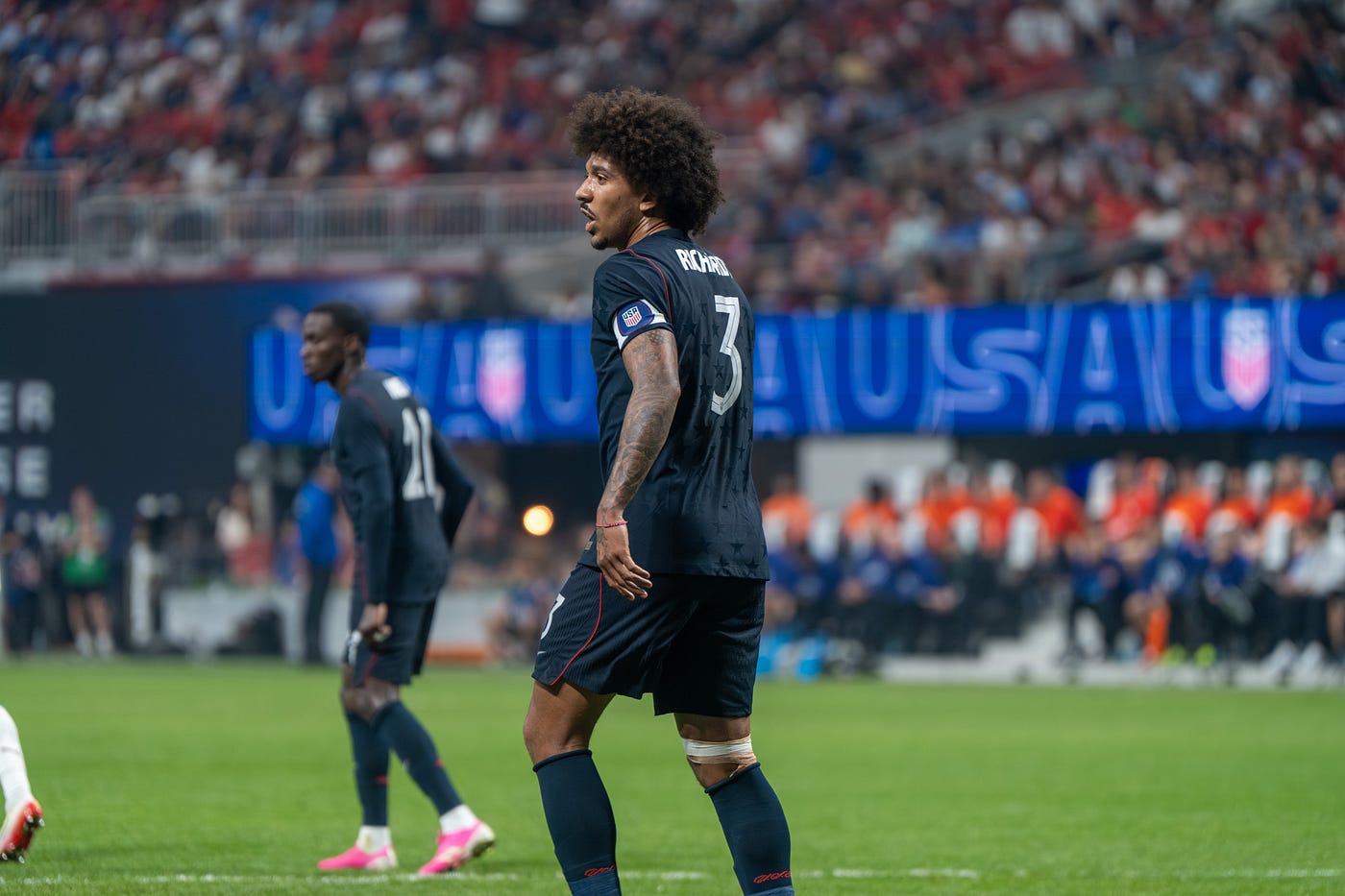 Christian Pulisic gets the attention, but it’s Chris Richards (seen above) who may be the USMNT’s most important player. Photo courtesy of Wikimedia Commons