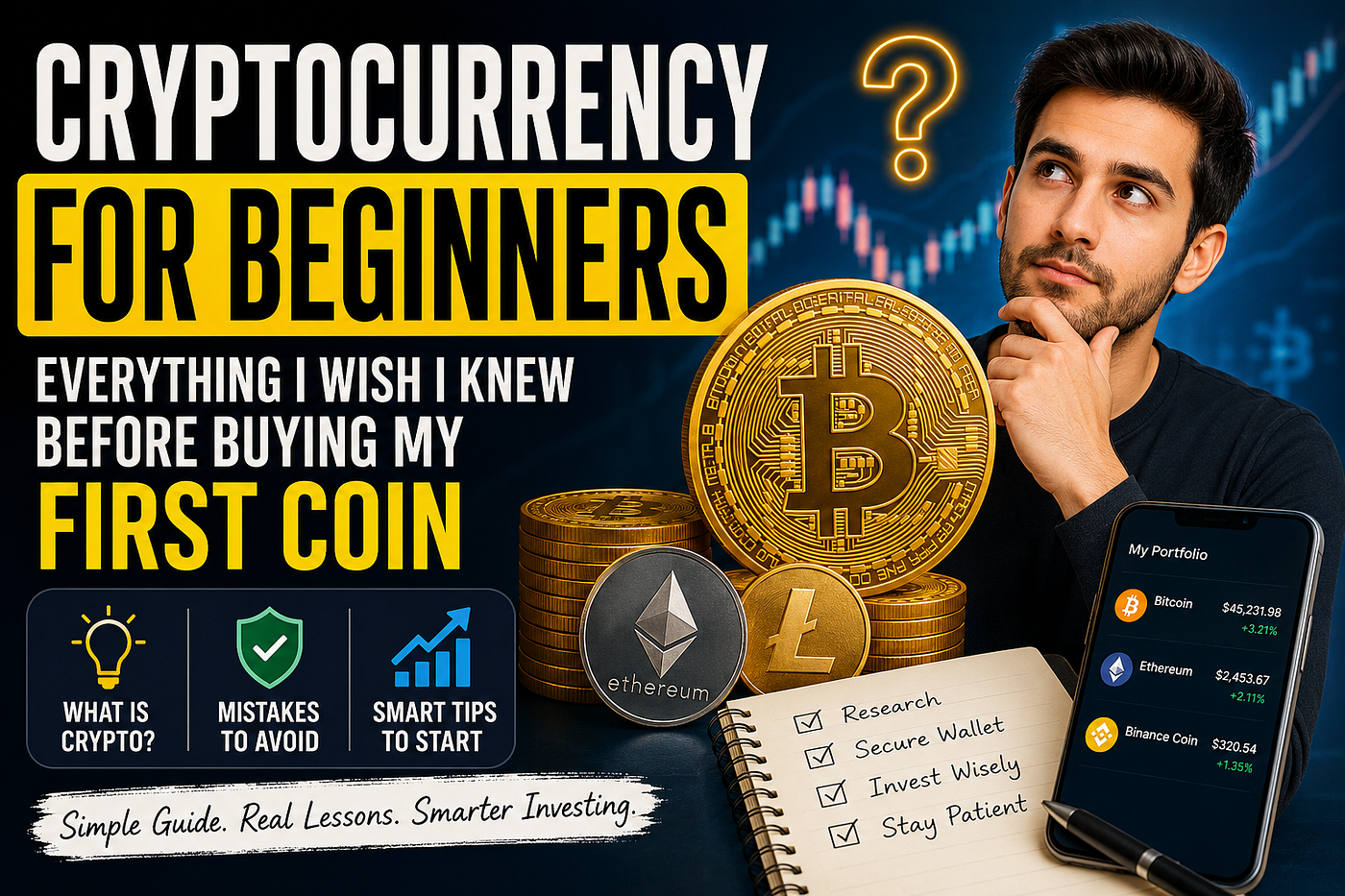 Crypto currency for Beginners: Everything I Wish I Knew Before Buying My First Coin