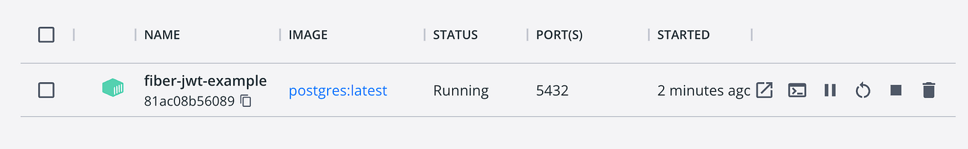 Go Fiber JWT Auth
